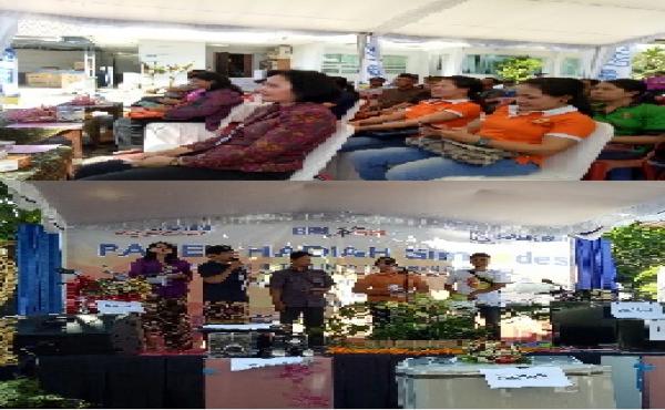 MENGHADIRI UNDANGAN SEBAGAI SAKSI PANEN HADIAH SIMPEDES BRI CABANG BANGLI TAHUN 2018