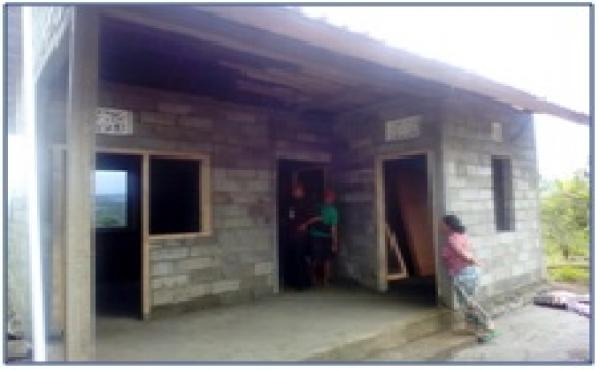 MONEV BEDAH RUMAH DI DESA BELANTIH KINTAMANI