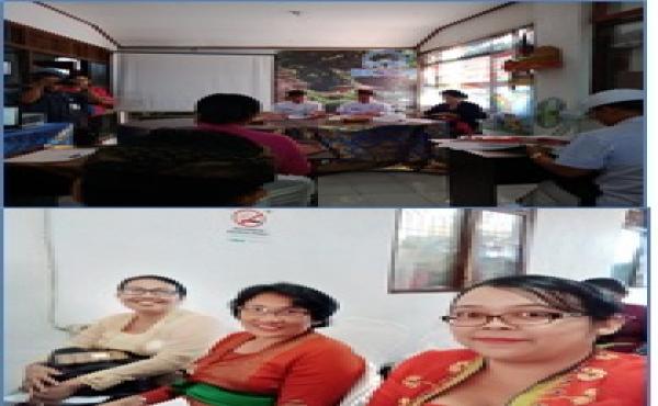 Menghadiri forum PD di DPPKBP3A Kab Bangli