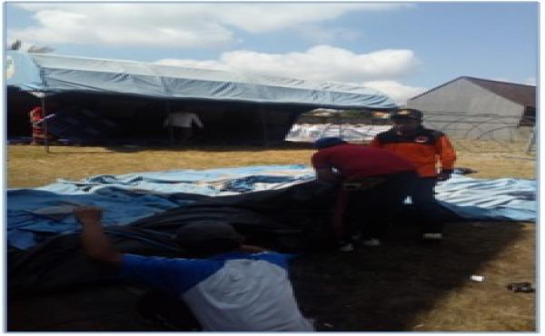 PEMBONGKARAN TENDA