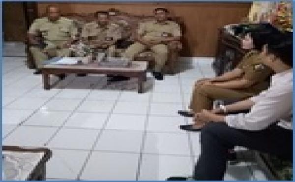 PENERIMAAN TAMU DARI PSAA UDYANA WIGUNA SINGARAJA