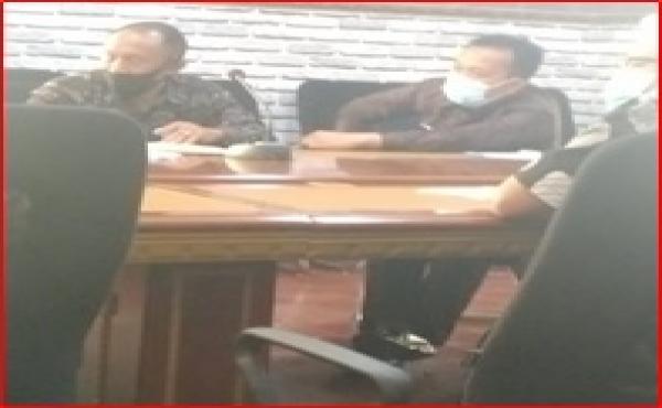 RAPAT KOORDINASI PENDATAAN BANTUAAN KEPADA MASYARAKAT TERDAMPAK COVID-19