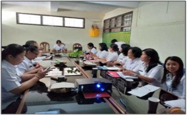 RAPAT PERSIPAN PEMBERIN SEMBKO KEPADA LNSI DAN DISBILITAS DLAM RNKA PERINGATN HRI IBU 2019