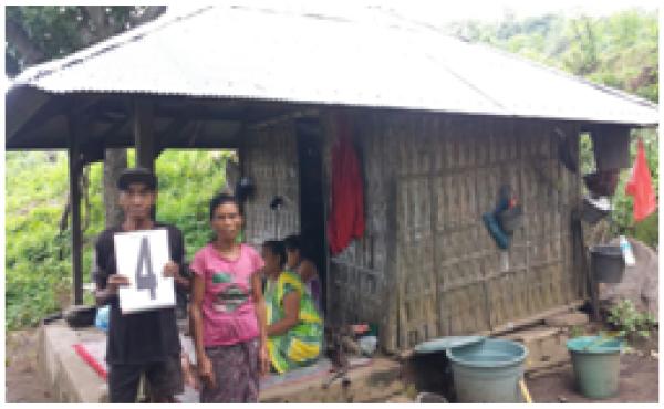 Verifikasi Bedah Rumah Di Desa Songan B, Dsn. Batumeyeh Tahun 2018 