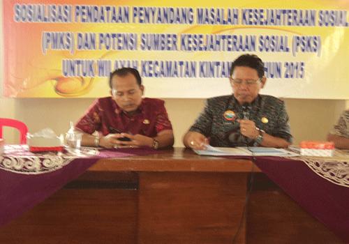 SOSIALISASI PENDATAAN PMKS DAN RTM